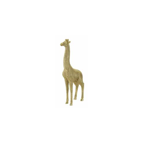 Decoratiune Girafa - Roma1058 - Auriu - Poliresina - 49x20x98 cm