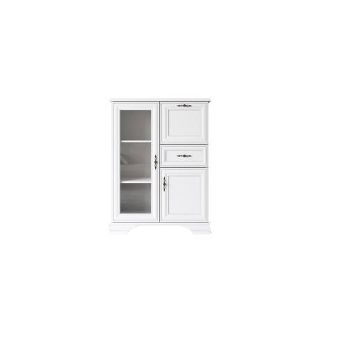 Idento Comoda Semi-Inalta Tip Bar - REG1W1D1S1B - 94x44x125 cm - Alb Alpin